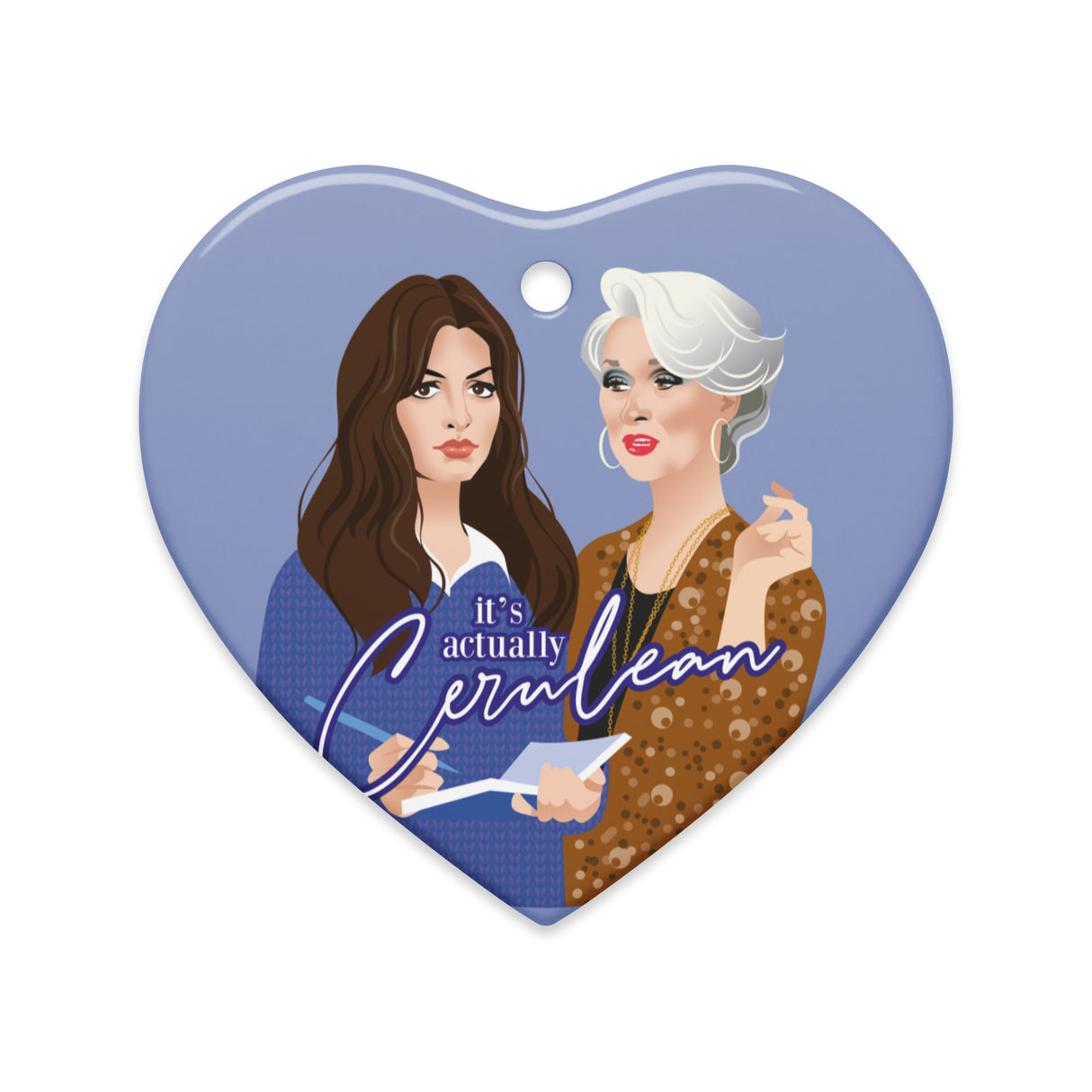 Cerulean (Ceramic ornament)-Ceramic Ornament-Swish Embassy