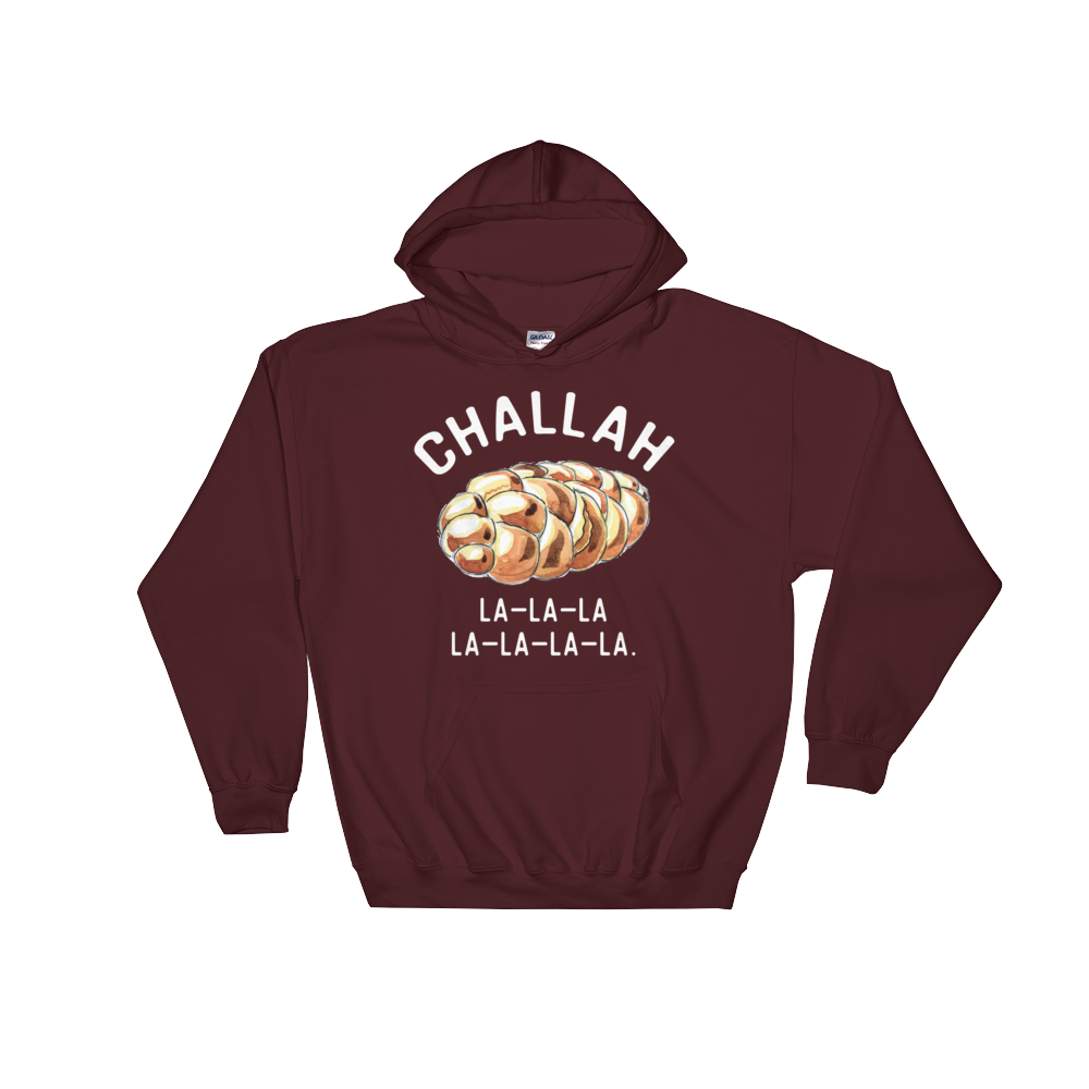 Challah Holidays (Hoodie)-Christmas Hoodies-Swish Embassy