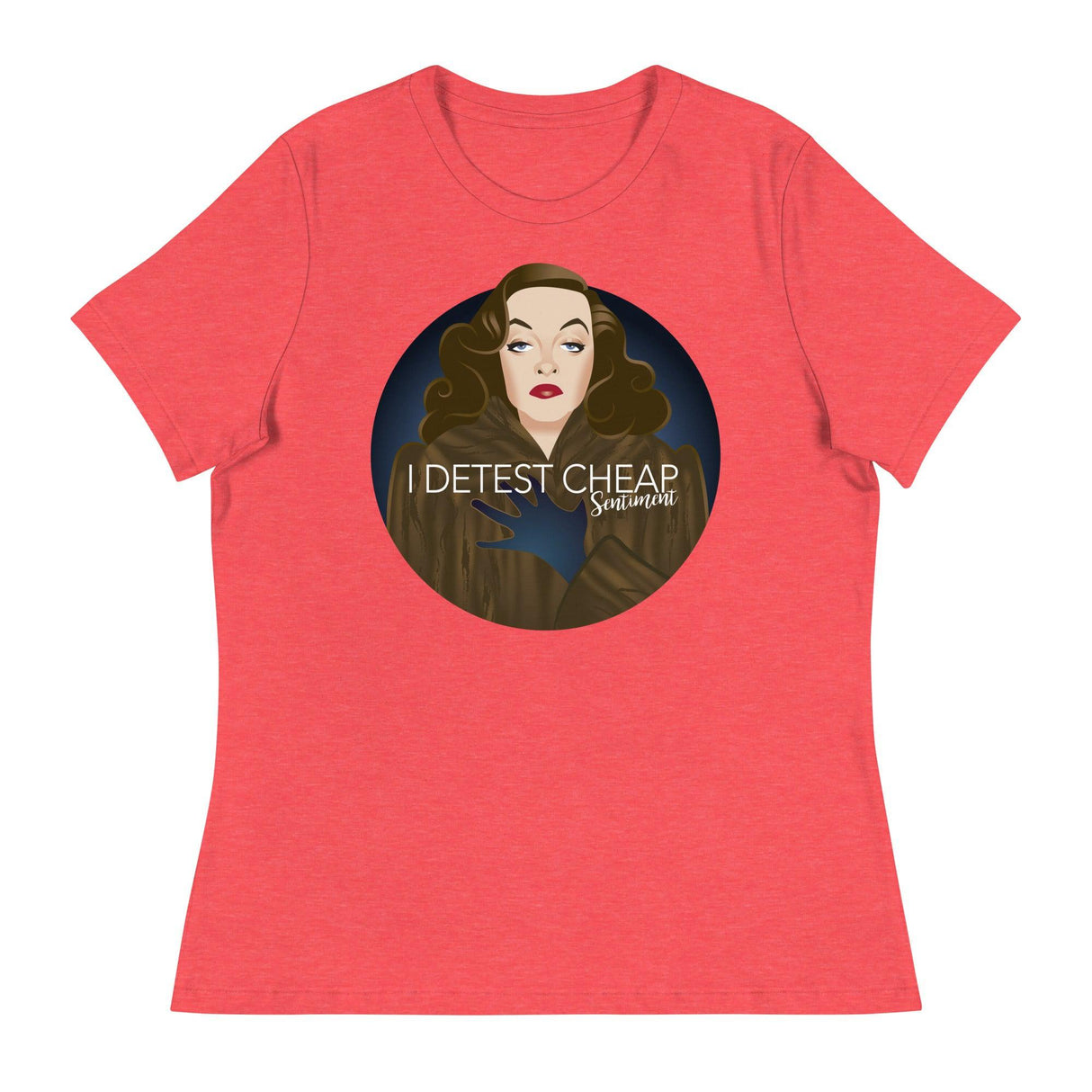 Cheap Sentiment (Women's Relaxed T-Shirt)-Women's T-Shirts-Swish Embassy