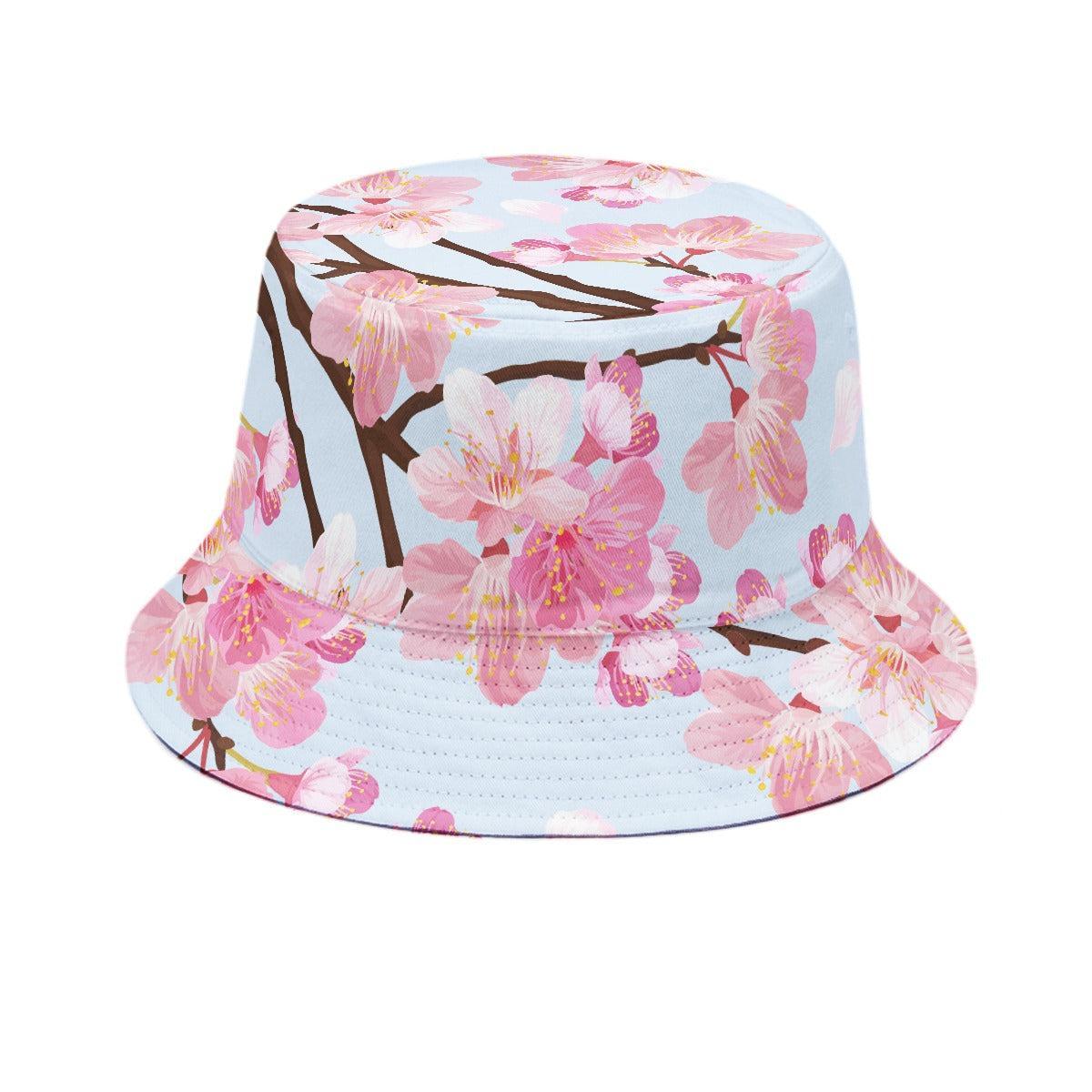 Cherry Blossom (Allover Bucket Hat)-Allover Bucket Hat-Swish Embassy