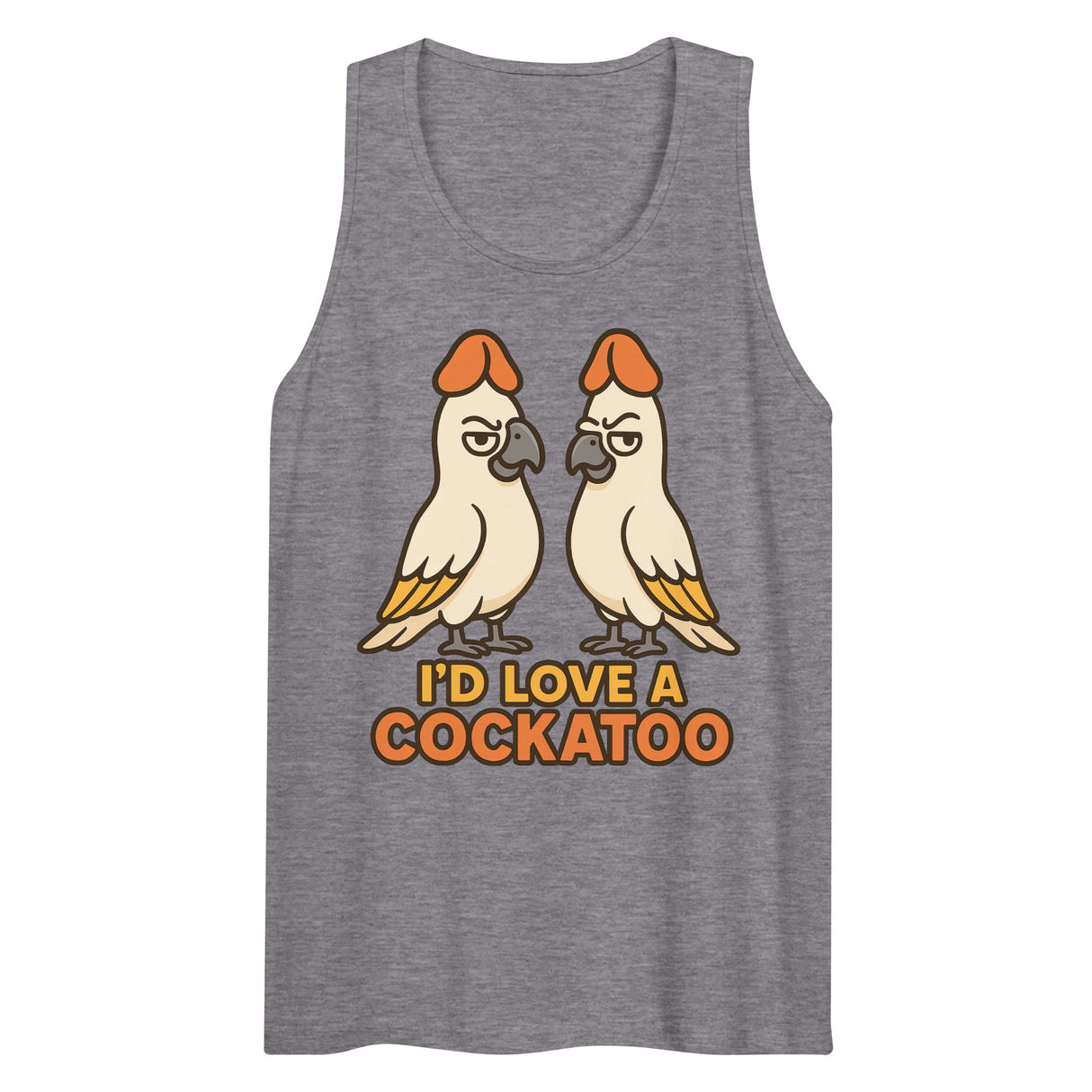 Cockatoo (Tank Top)-Tank Top-Swish Embassy