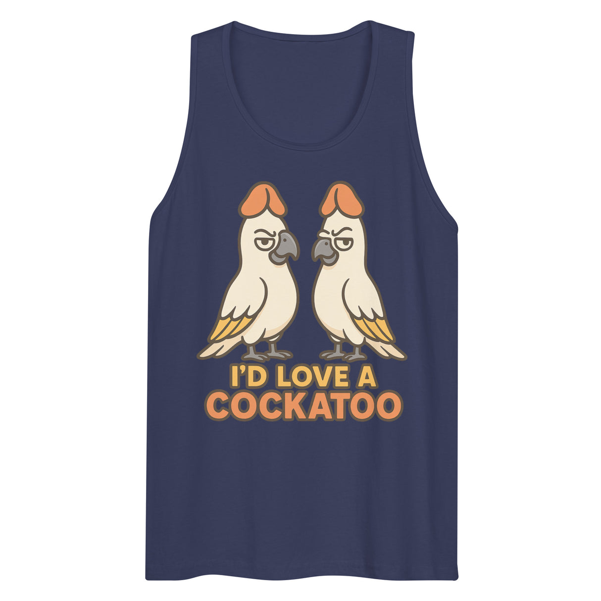 Cockatoo (Tank Top)-Tank Top-Swish Embassy