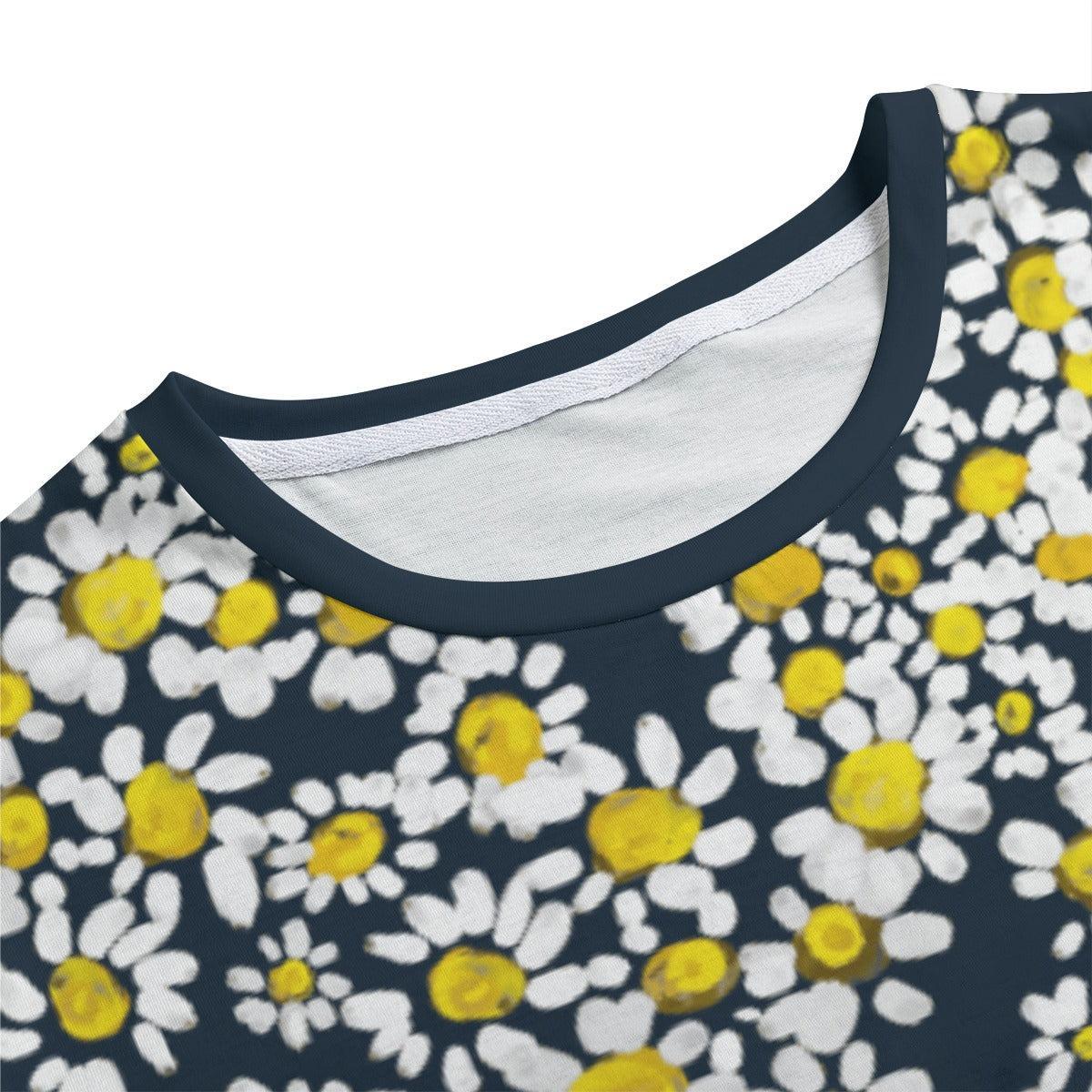 Daisies (Allover T-Shirt)-Allover T-Shirt-Swish Embassy