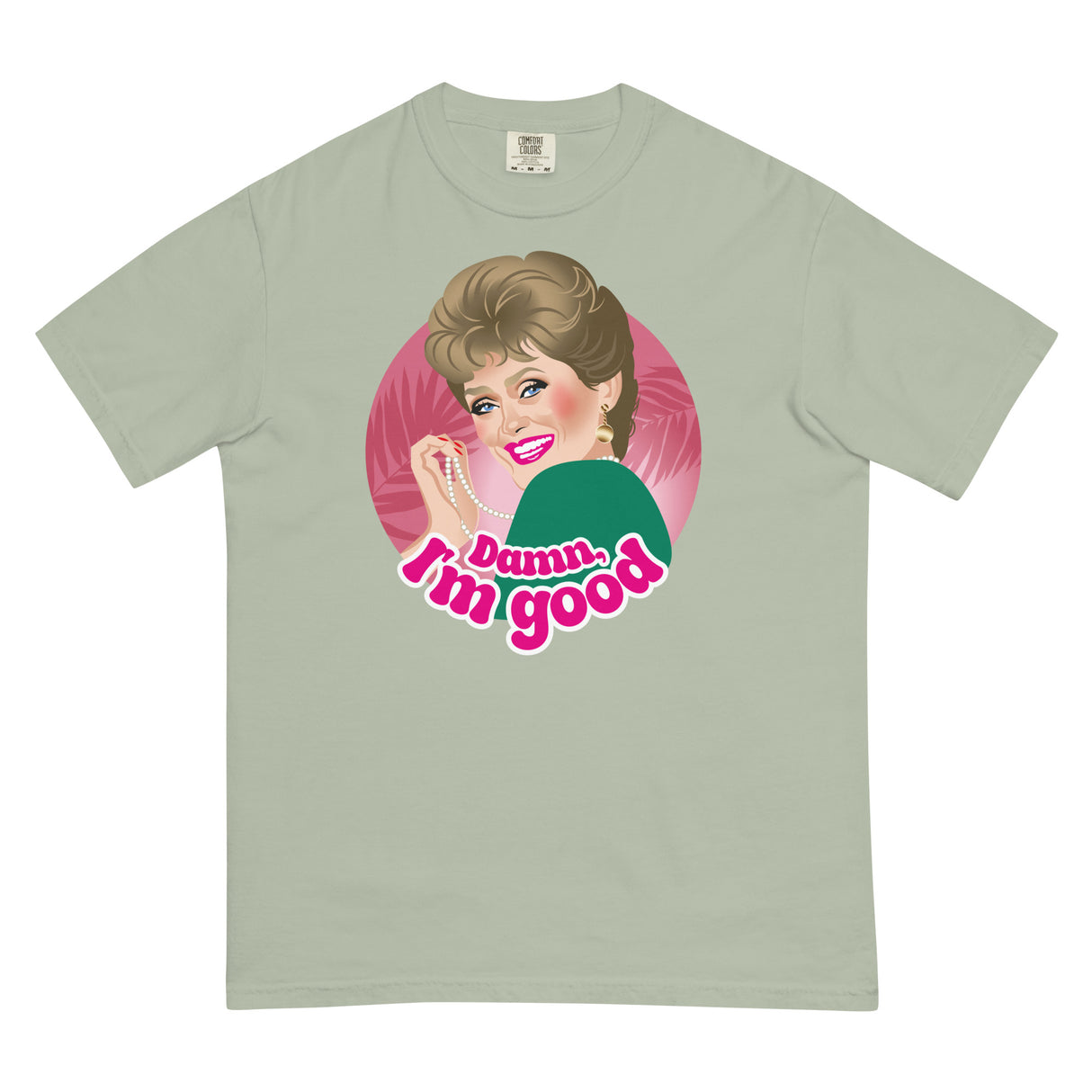 Damn I'M Good (Boxy Tee)-Boxy T-Shirt-Swish Embassy