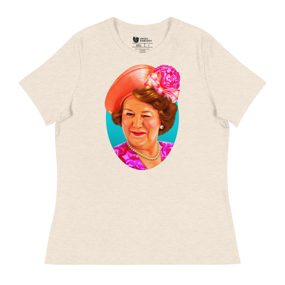 Delicate and Refined (Women's Relaxed T-Shirt)-Women's T-Shirts-Swish Embassy