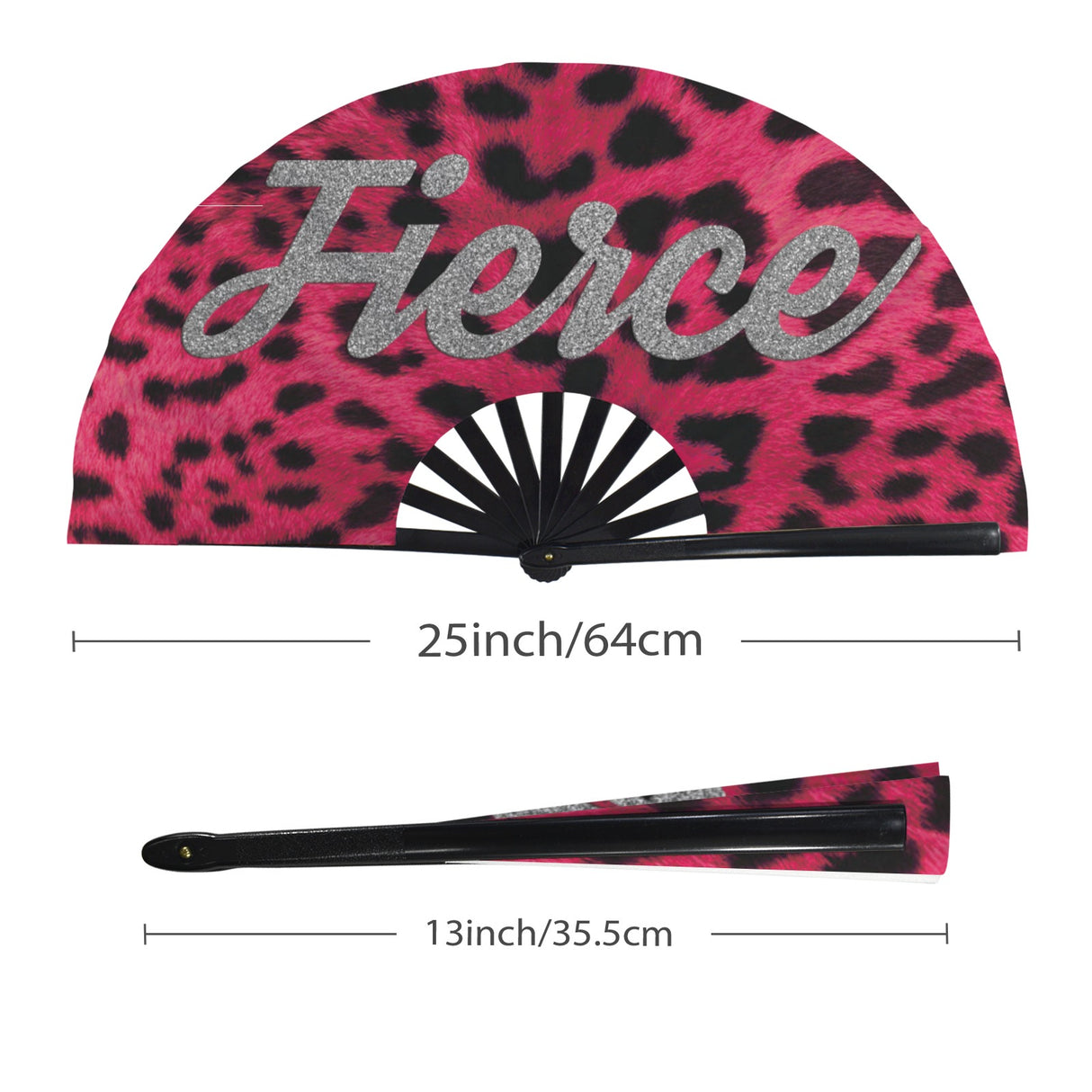 Fierce (Folding Clack Fan)-Folding Fans-Swish Embassy