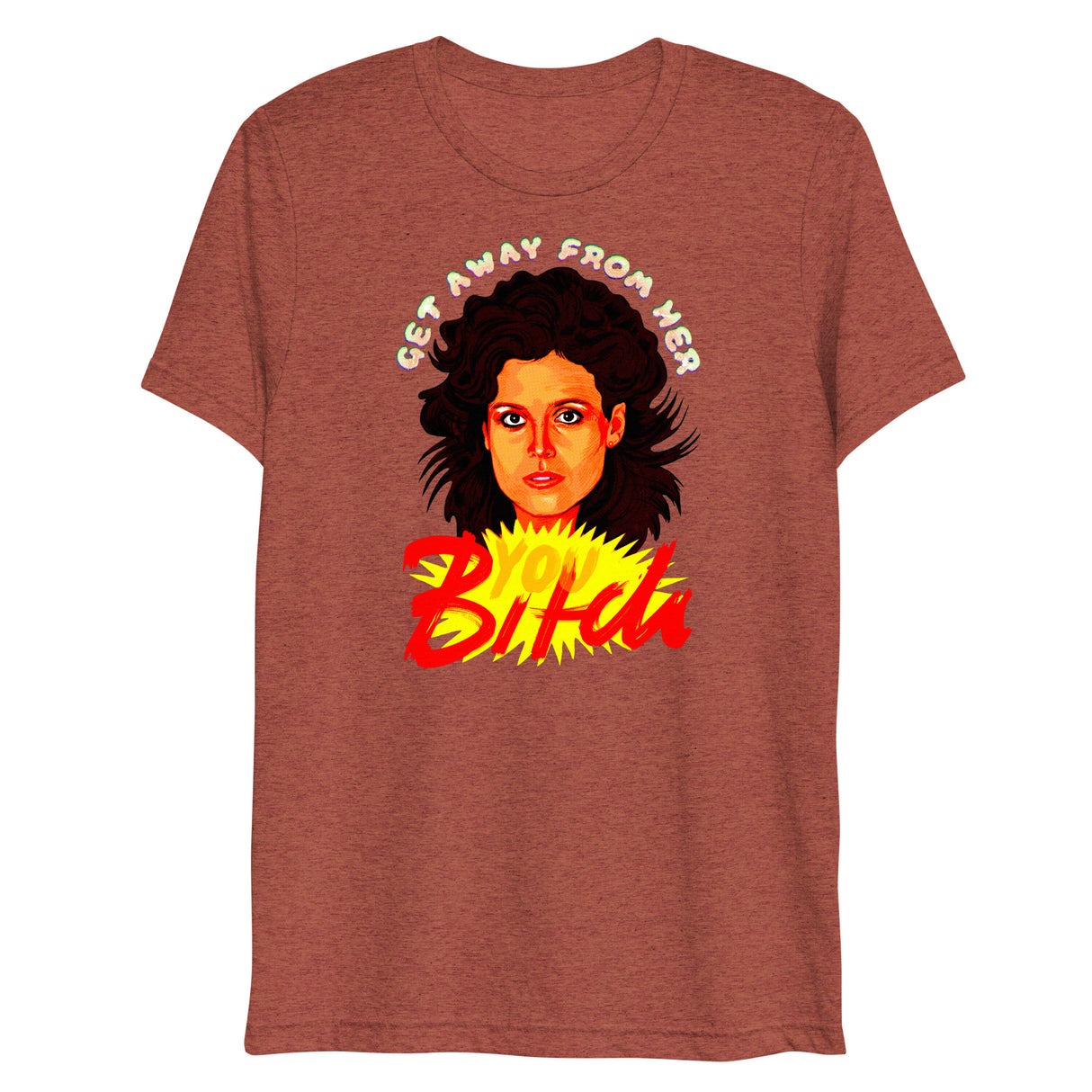Get Away From Her (Triblend)-Triblend T-Shirt-Swish Embassy