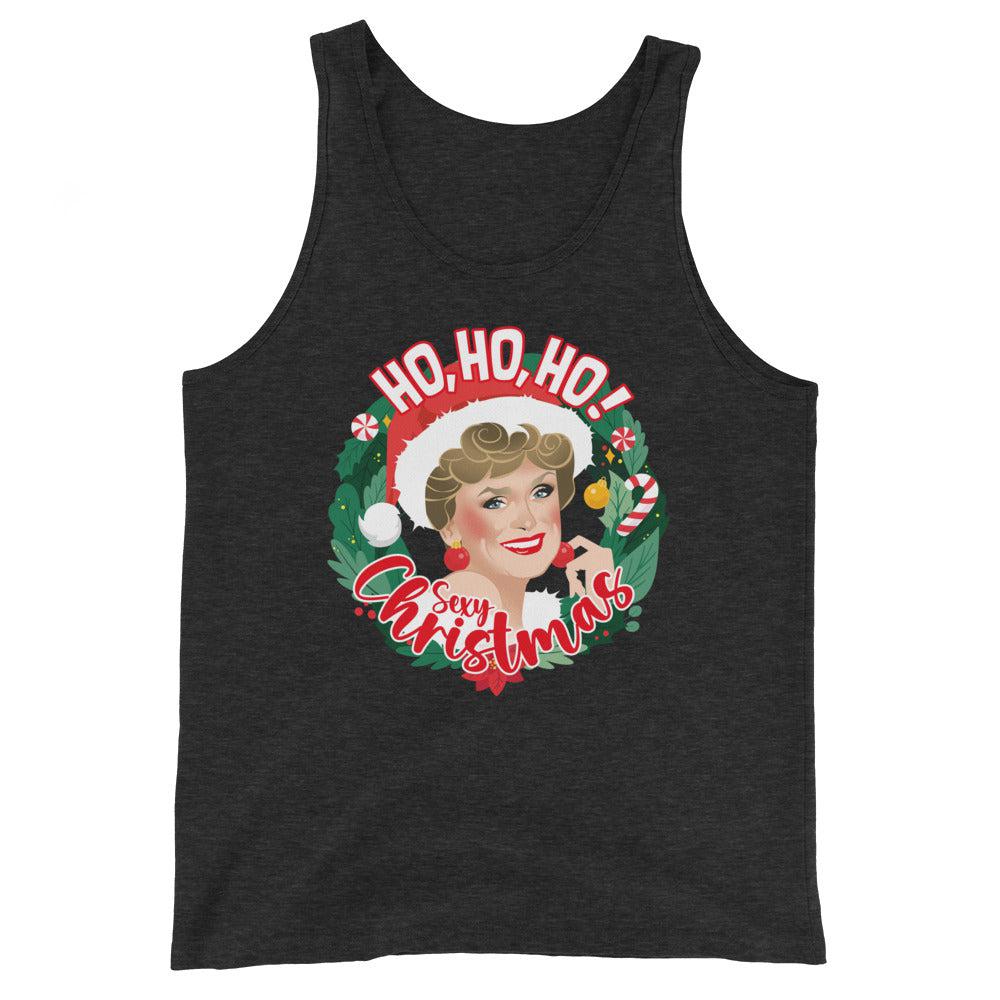GG Ho Ho Ho Xmas (Tank Top)-Christmas Tank Tops-Swish Embassy