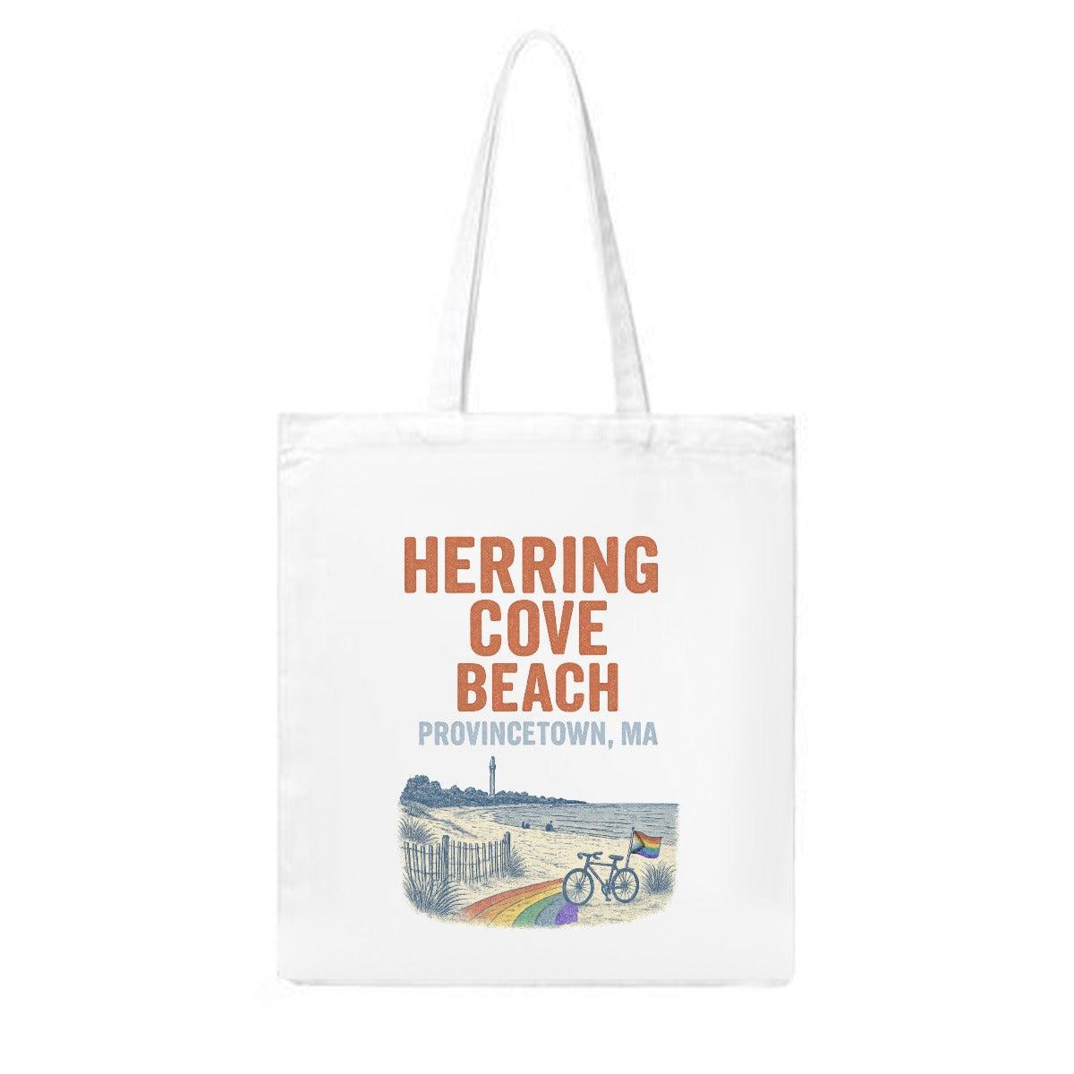 Herring Cove Beach (Canvas Bag)-Canvas Bag-Swish Embassy