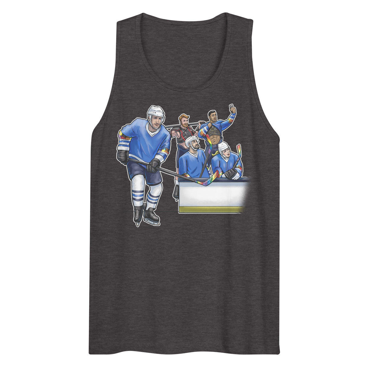 Hockey Pride (Tank Top)-Tank Top-Swish Embassy