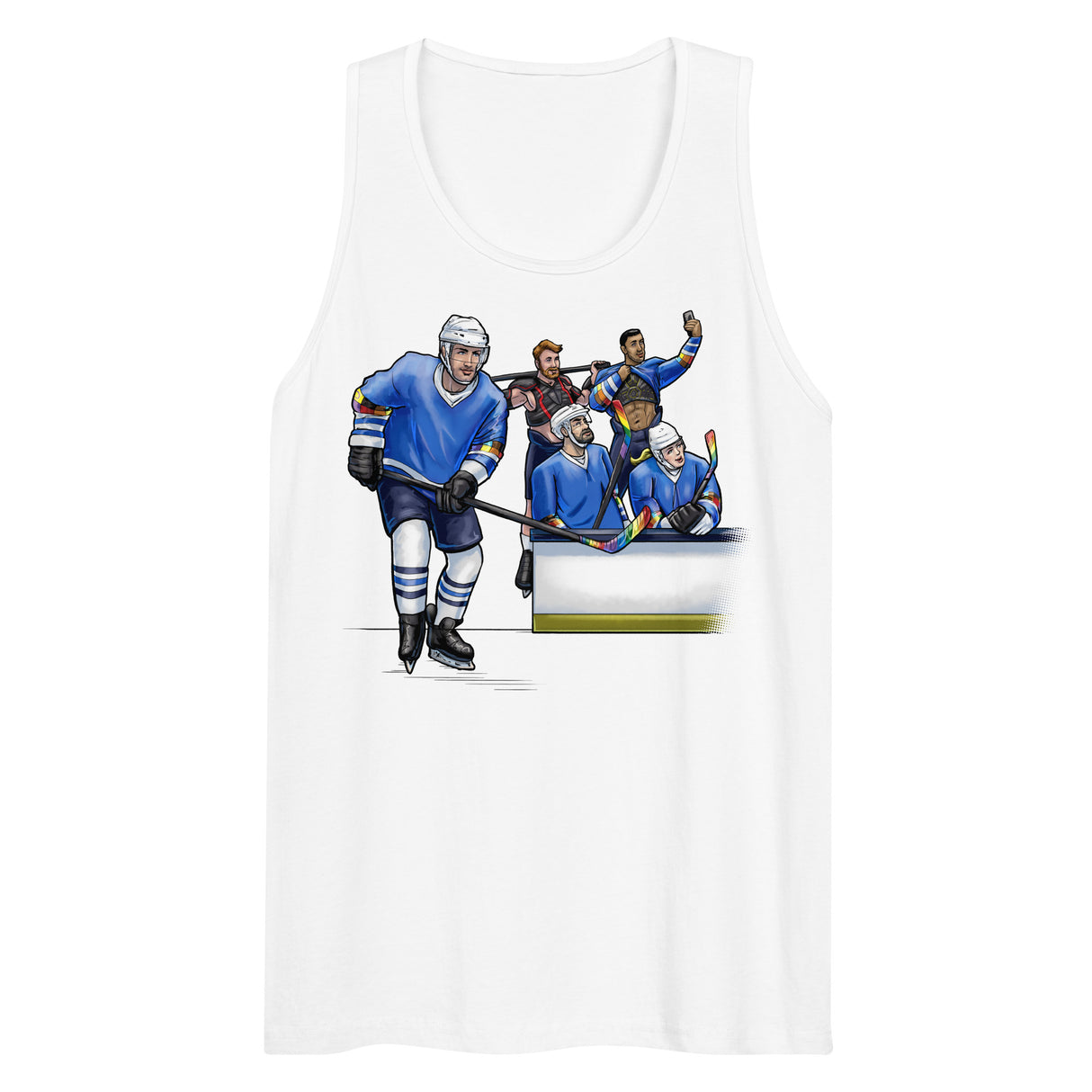 Hockey Pride (Tank Top)-Tank Top-Swish Embassy