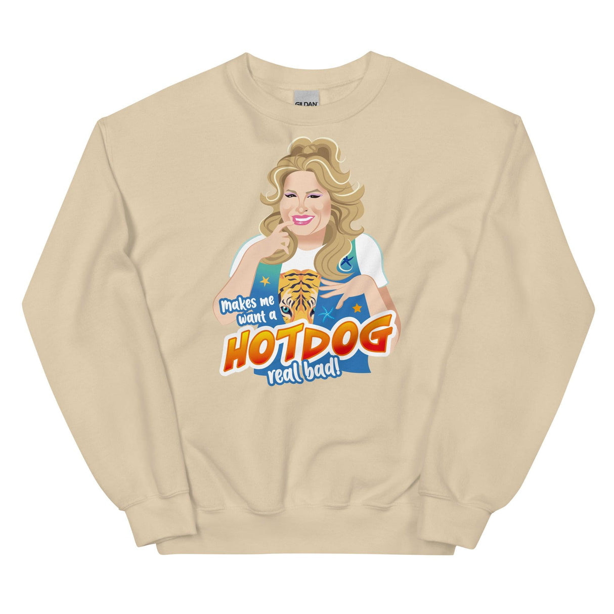 Hot Dog (Sweatshirt)-Sweatshirt-Swish Embassy