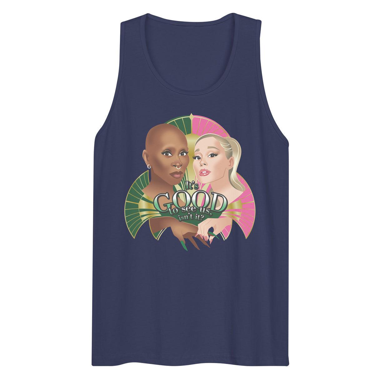 It's Good to See Us (Tank Top)-Tank Top-Swish Embassy