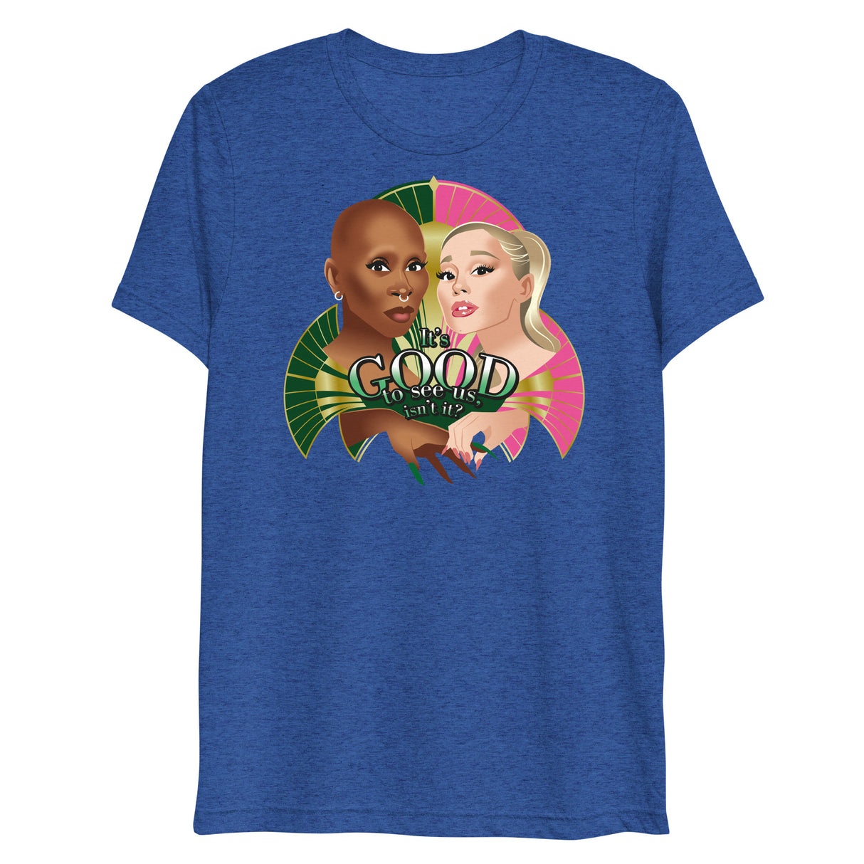 It's Good to See Us (Triblend)-Triblend T-Shirt-Swish Embassy