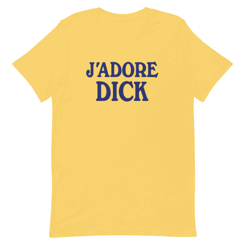 J'Adore Dick-T-Shirts-Swish Embassy