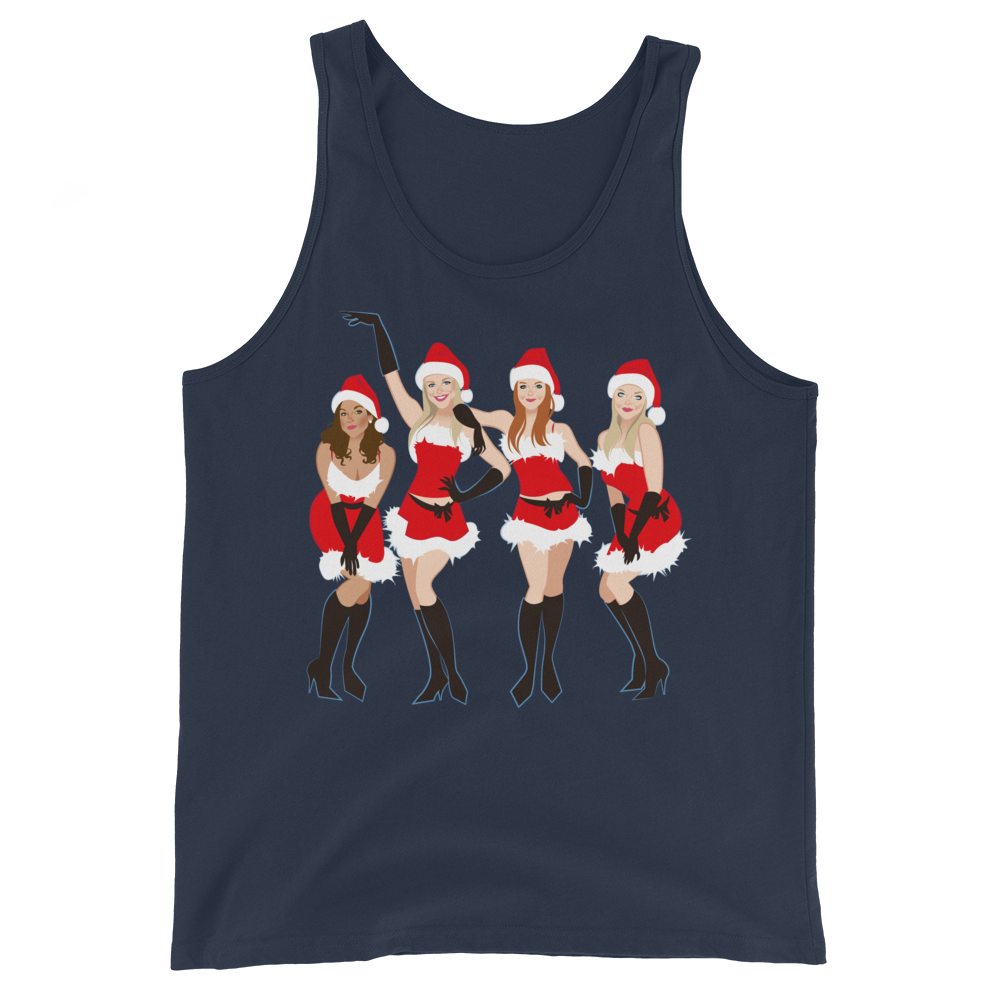 Jingle Bell Rock (Tank Top)-Christmas Tank Tops-Swish Embassy