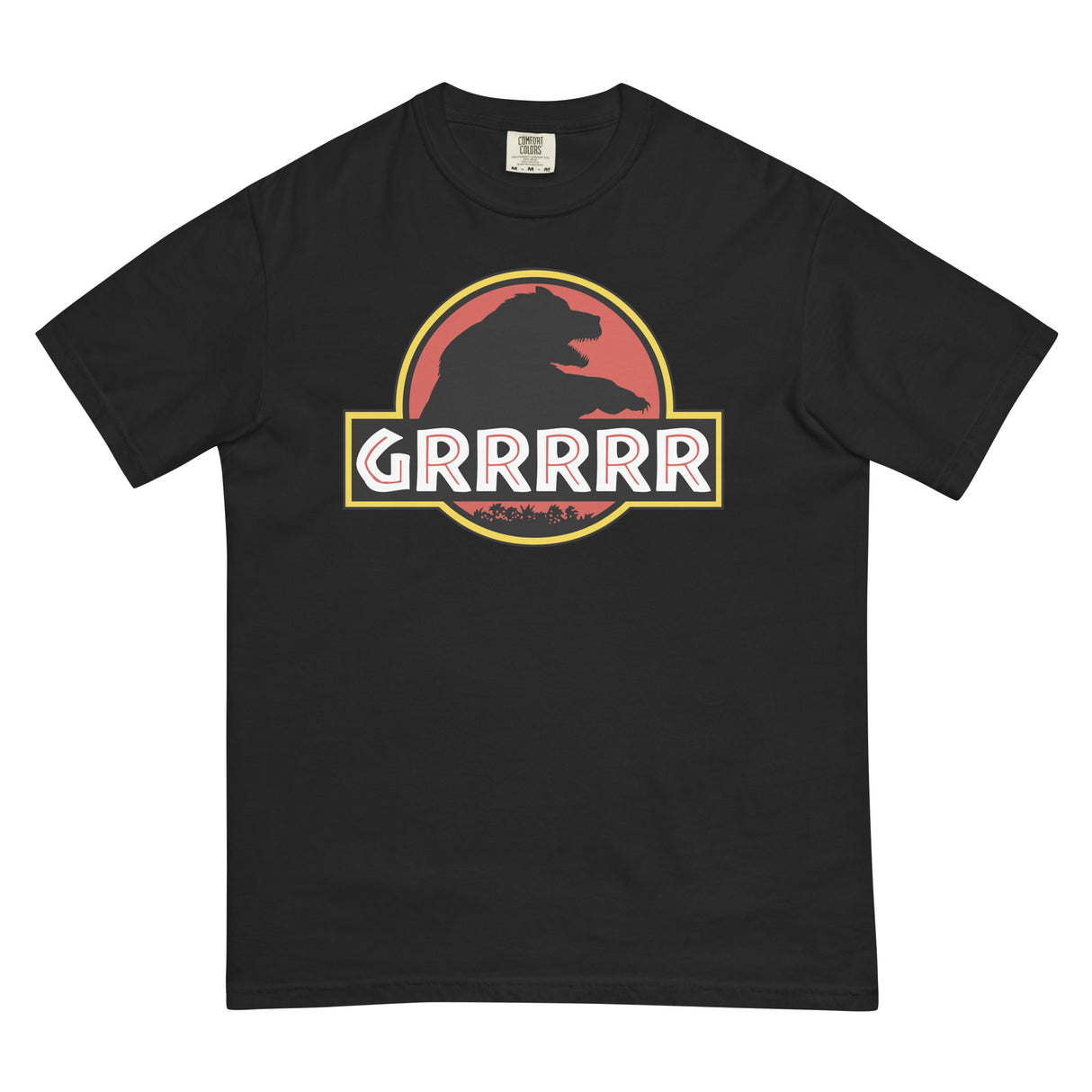 Jurassic Bear (Boxy Tee)-Boxy T-Shirt-Swish Embassy