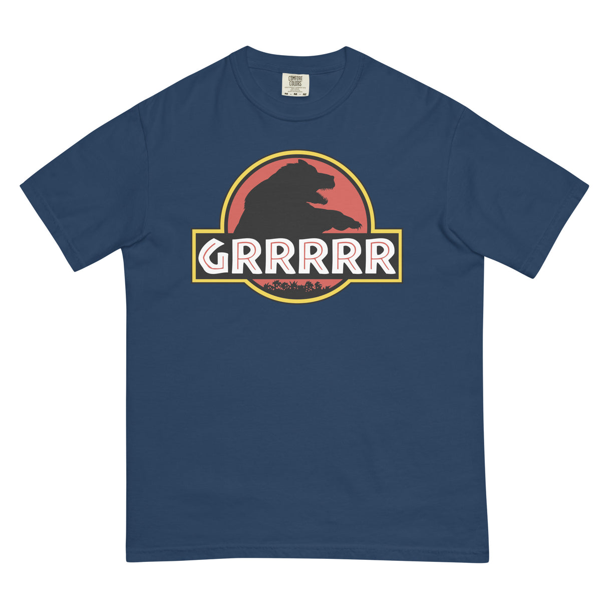 Jurassic Bear (Boxy Tee)-Boxy T-Shirt-Swish Embassy