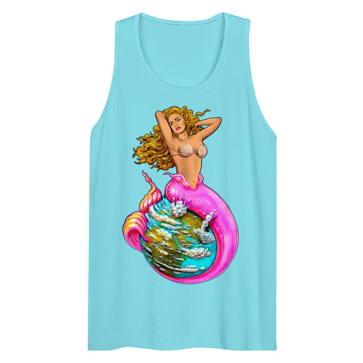 La Isla Sirena (Tank Top)-Tank Top-Swish Embassy