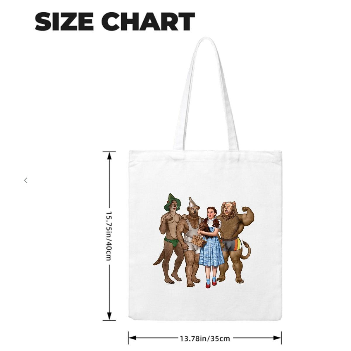 Lions and Otters and Bears, Oh my! (Canvas Bag)-Canvas Bag-Swish Embassy