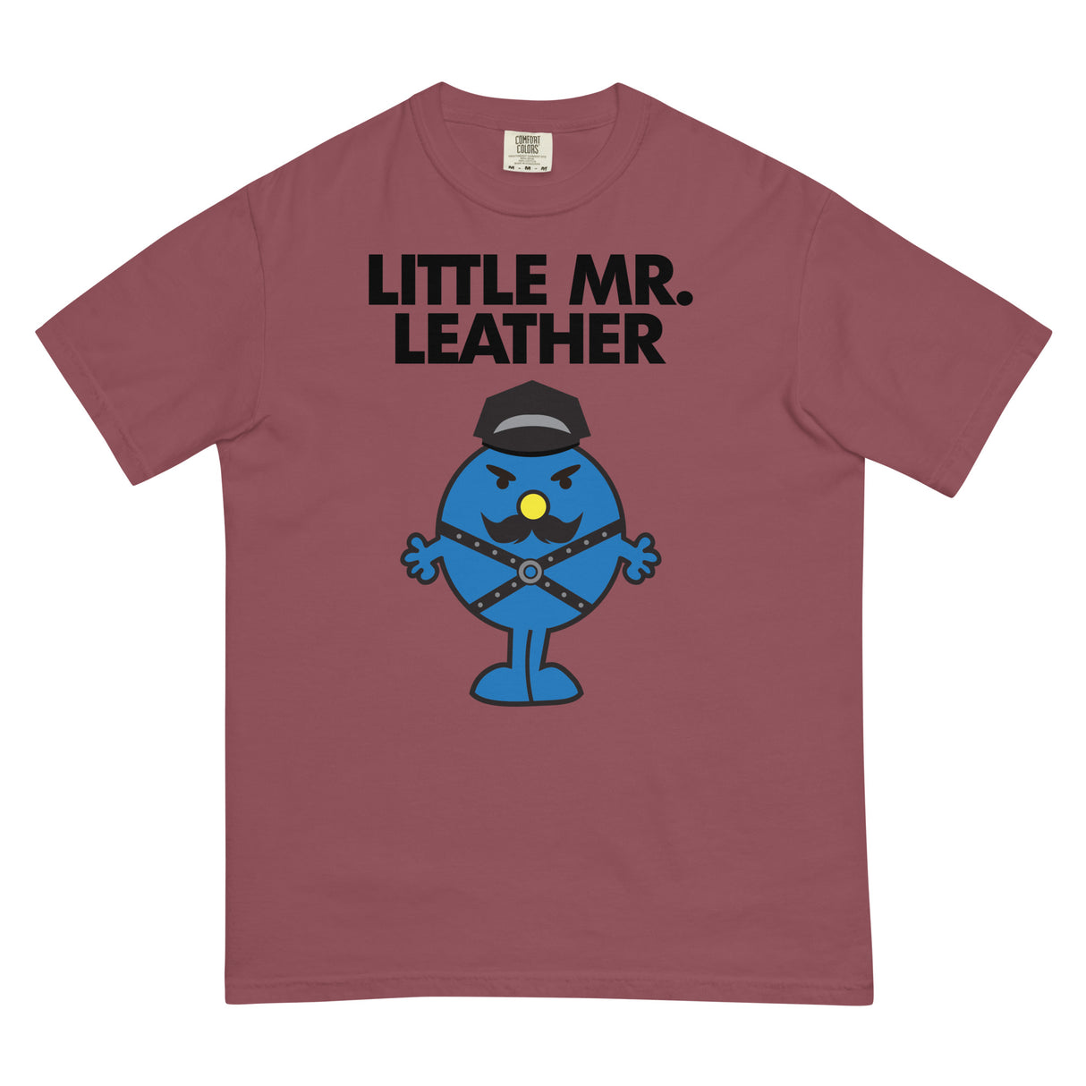Little Mr. Leather (Boxy Tee)-Boxy T-Shirt-Swish Embassy