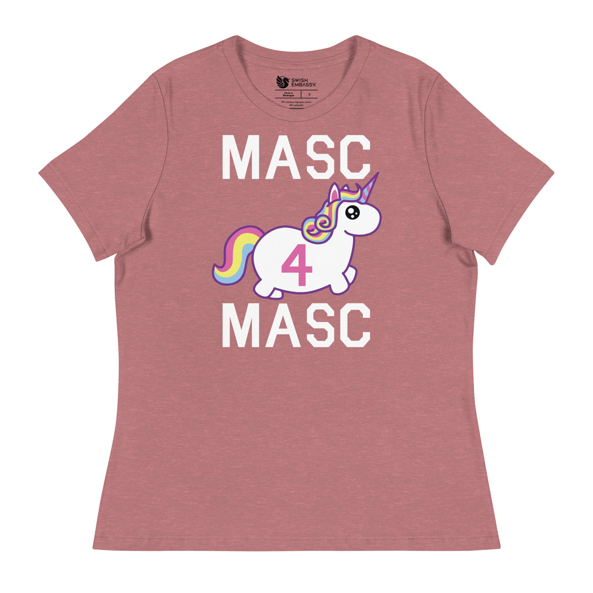 MASC4MASC (Women's Relaxed T-Shirt)-Women's T-Shirts-Swish Embassy