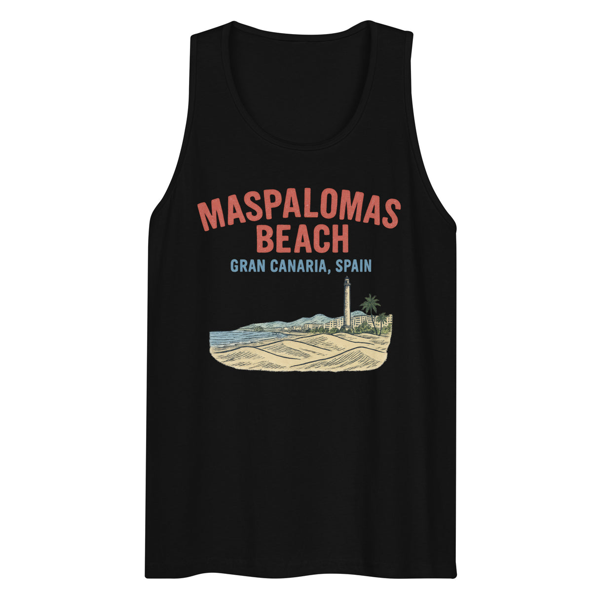 Maspalomas Beach (Tank Top)-Tank Top (Staging)-Swish Embassy