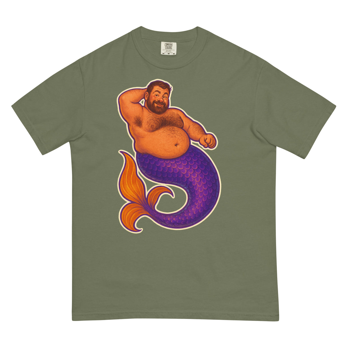 Mer-Grrr (Boxy Tee)-Boxy T-Shirt-Swish Embassy