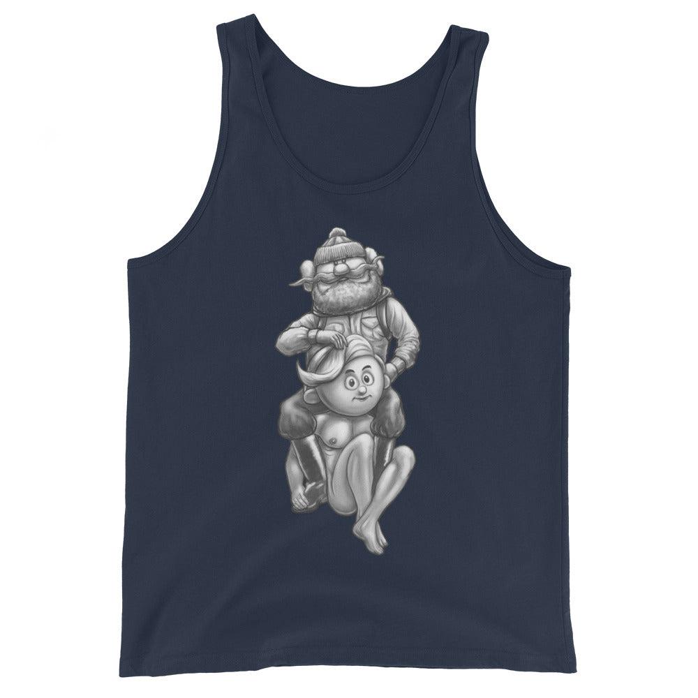 Misfit Toys of Finland (Tank Top)-Christmas Tank Tops-Swish Embassy