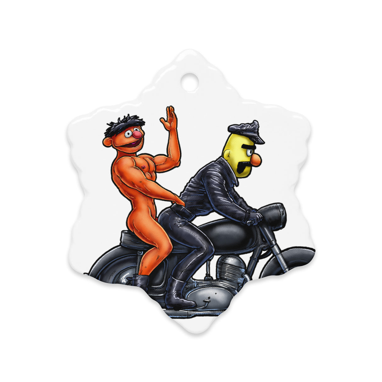 Motor Daddies (Ceramic ornament)-Ceramic Ornament-Swish Embassy