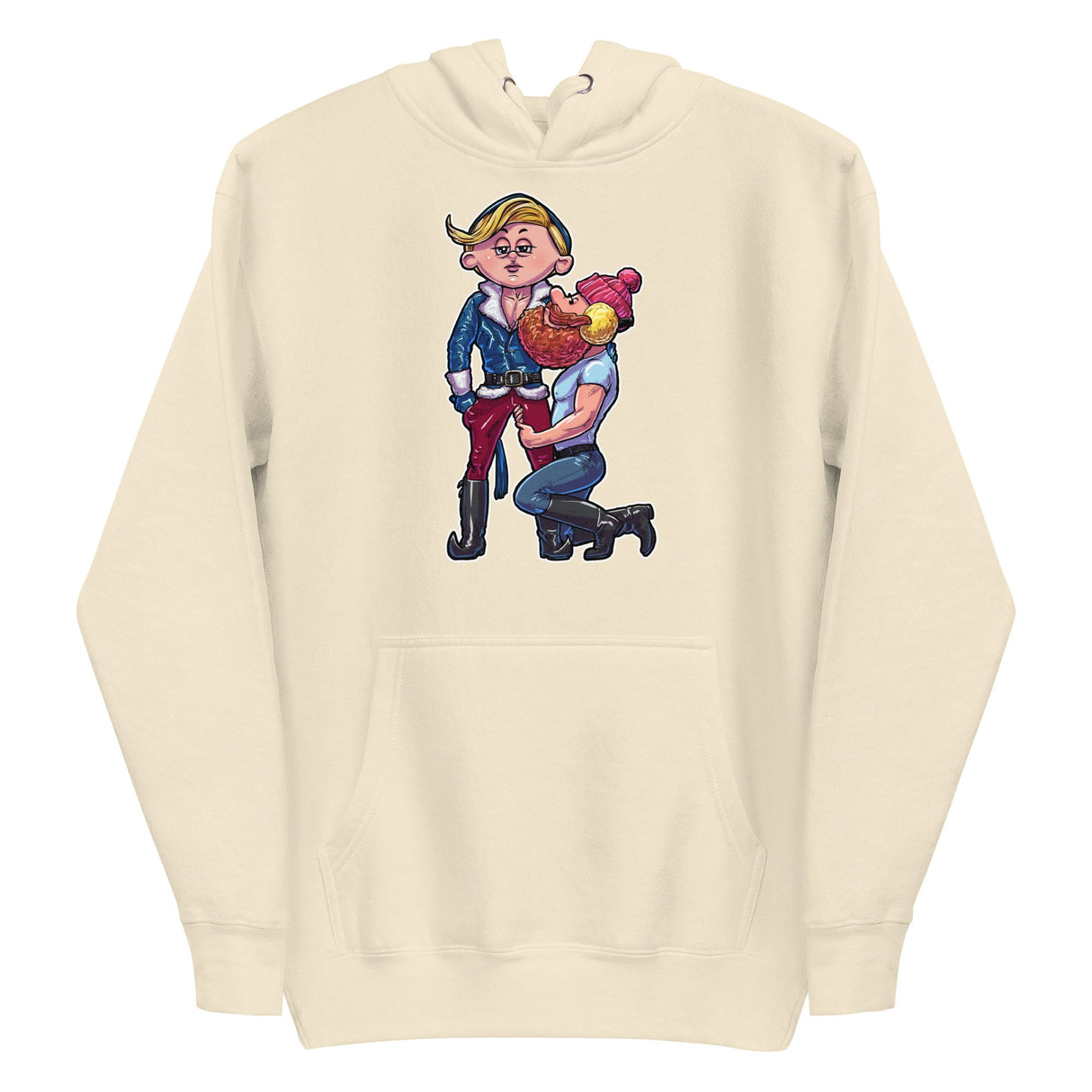 North Pole's Top Elf (Hoodie)-Christmas Hoodies-Swish Embassy