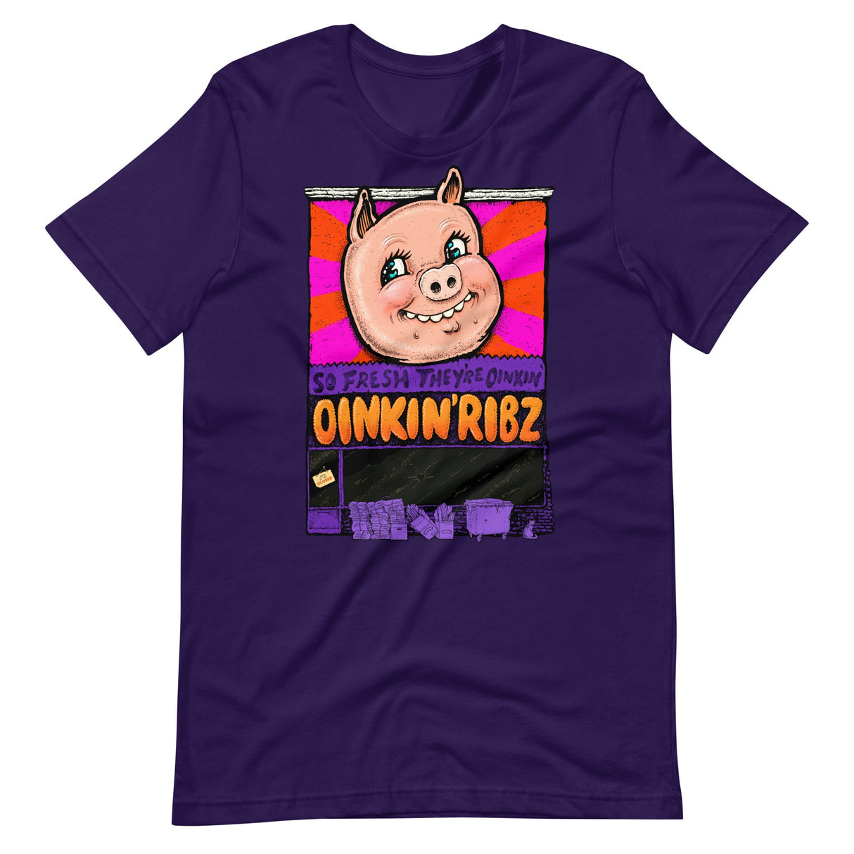 Oinkin Ribs-T-Shirts-Swish Embassy