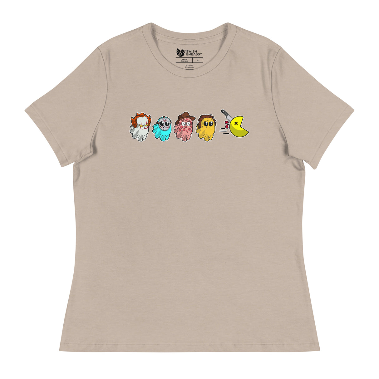 Pac'd with Fear (Women's Relaxed T-Shirt)-Women's T-Shirts-Swish Embassy