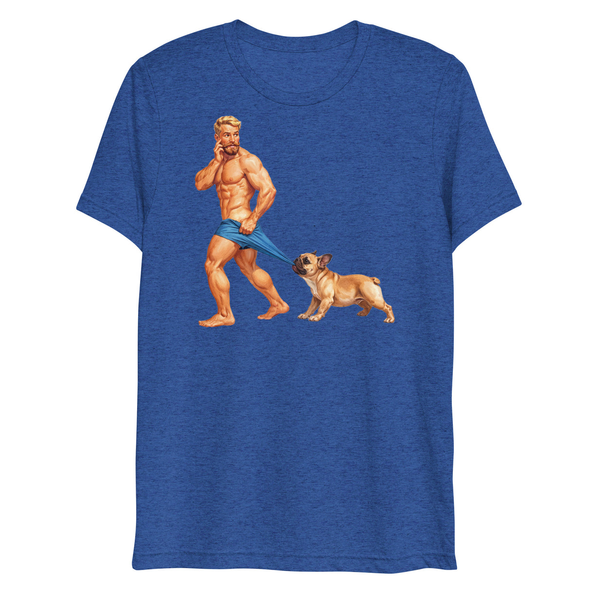 Pardon my Frenchie (Triblend)-Triblend T-Shirt-Swish Embassy