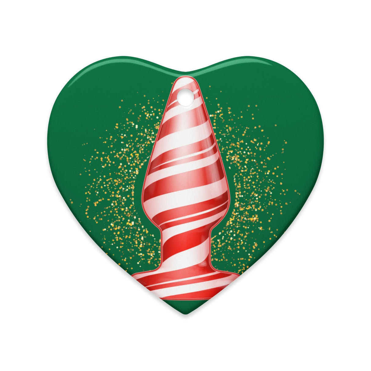 Peppermint Plug (Ceramic ornament)-Ceramic Ornament-Swish Embassy
