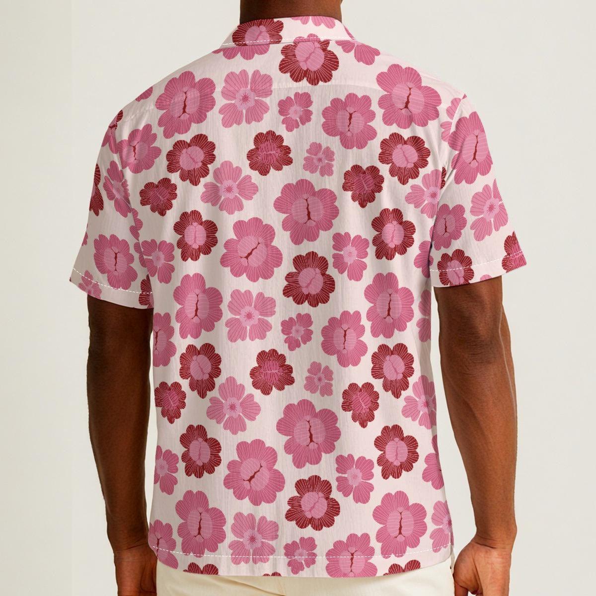 Pink Muse (Cotton Button Shirt)-Cotton Button Shirt-Swish Embassy