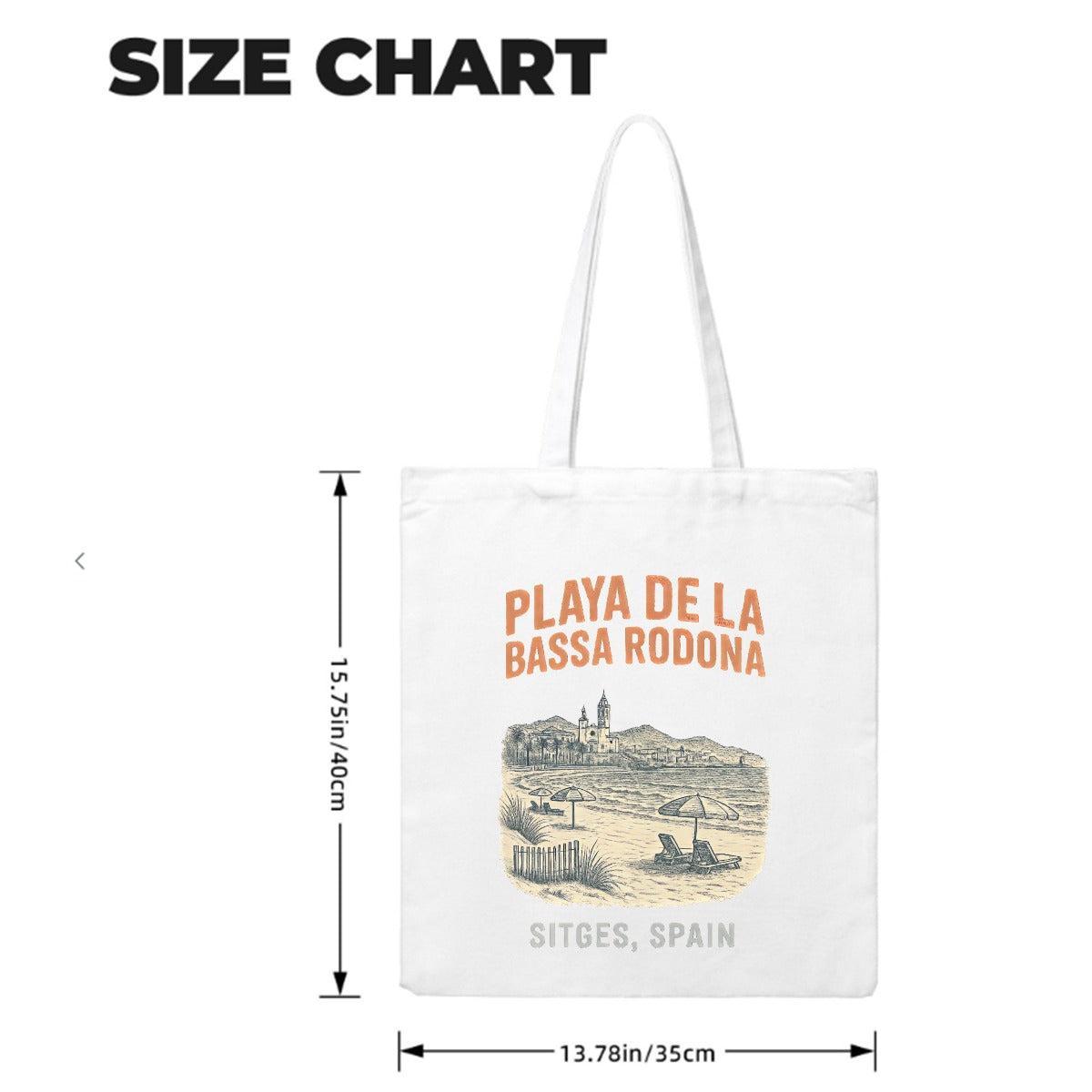 Playa de la Bassa Rodone (Canvas Bag)-Canvas Bag-Swish Embassy