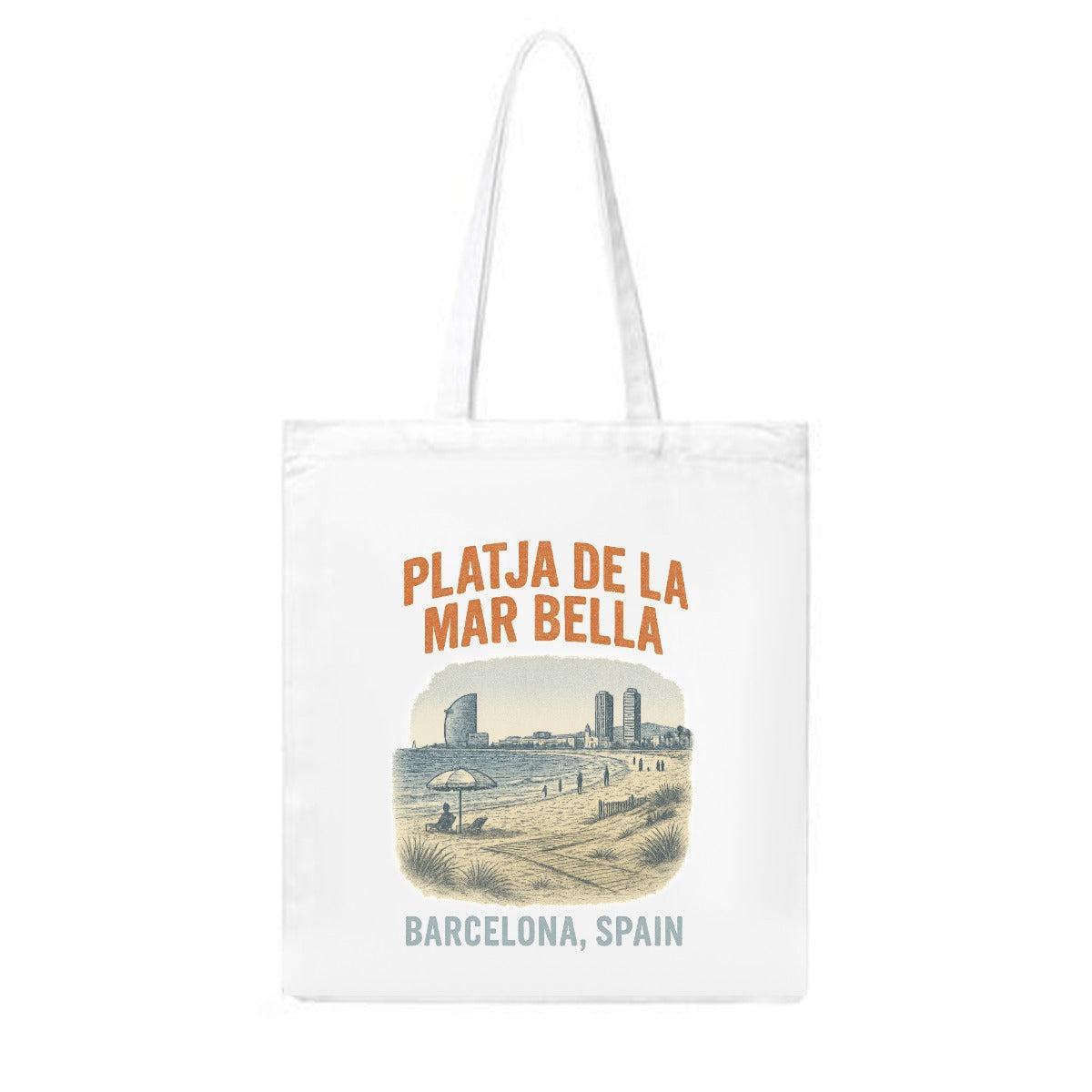 Playja de la Mar Bella (Canvas Bag)-Canvas Bag-Swish Embassy