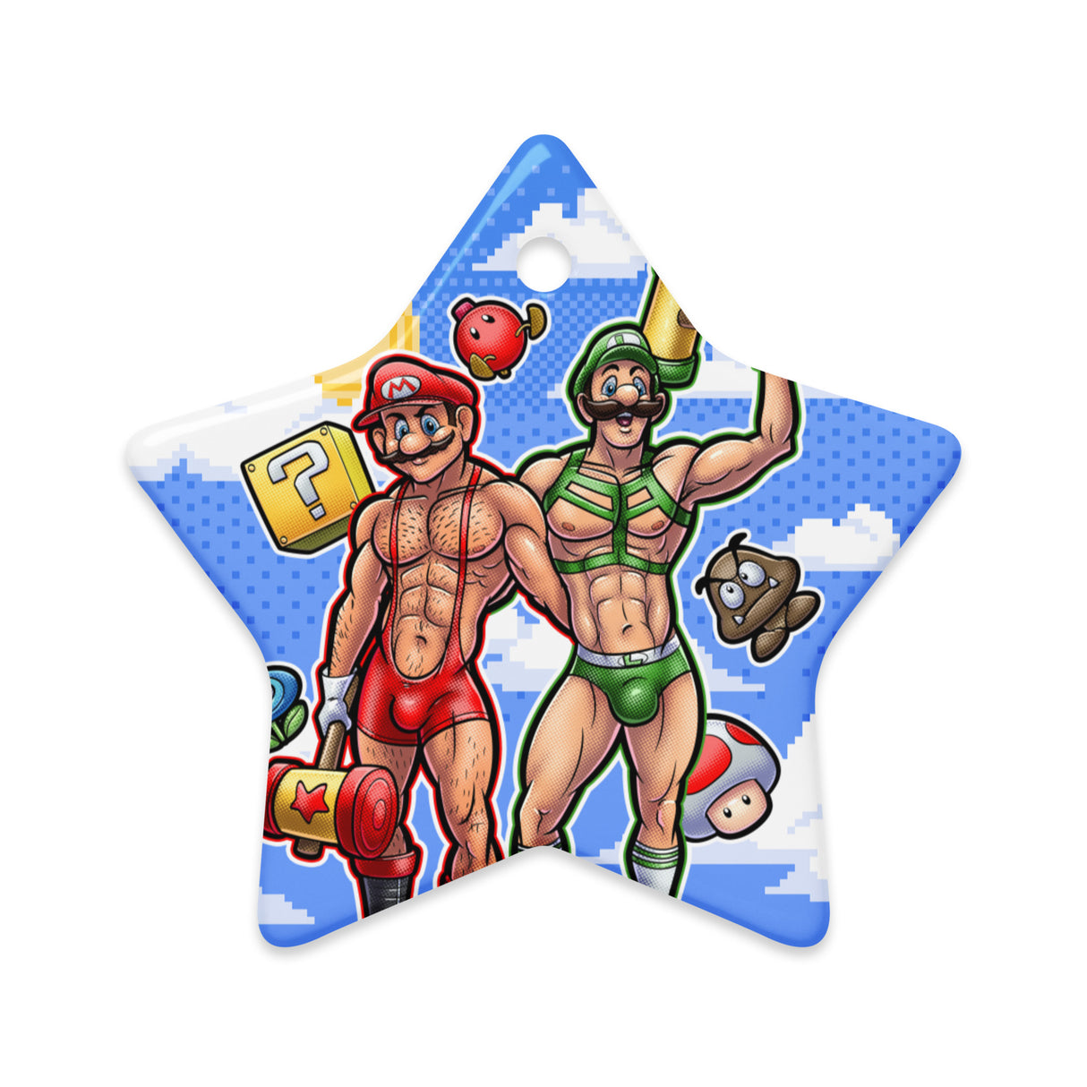 Plumber Butt (Ceramic ornament)-Ceramic Ornament-Swish Embassy