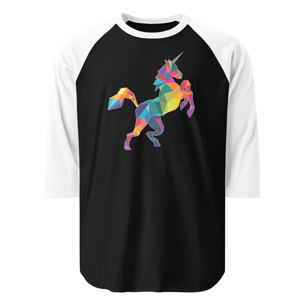 Polygon Unicorn (Raglan)-Raglan-Swish Embassy