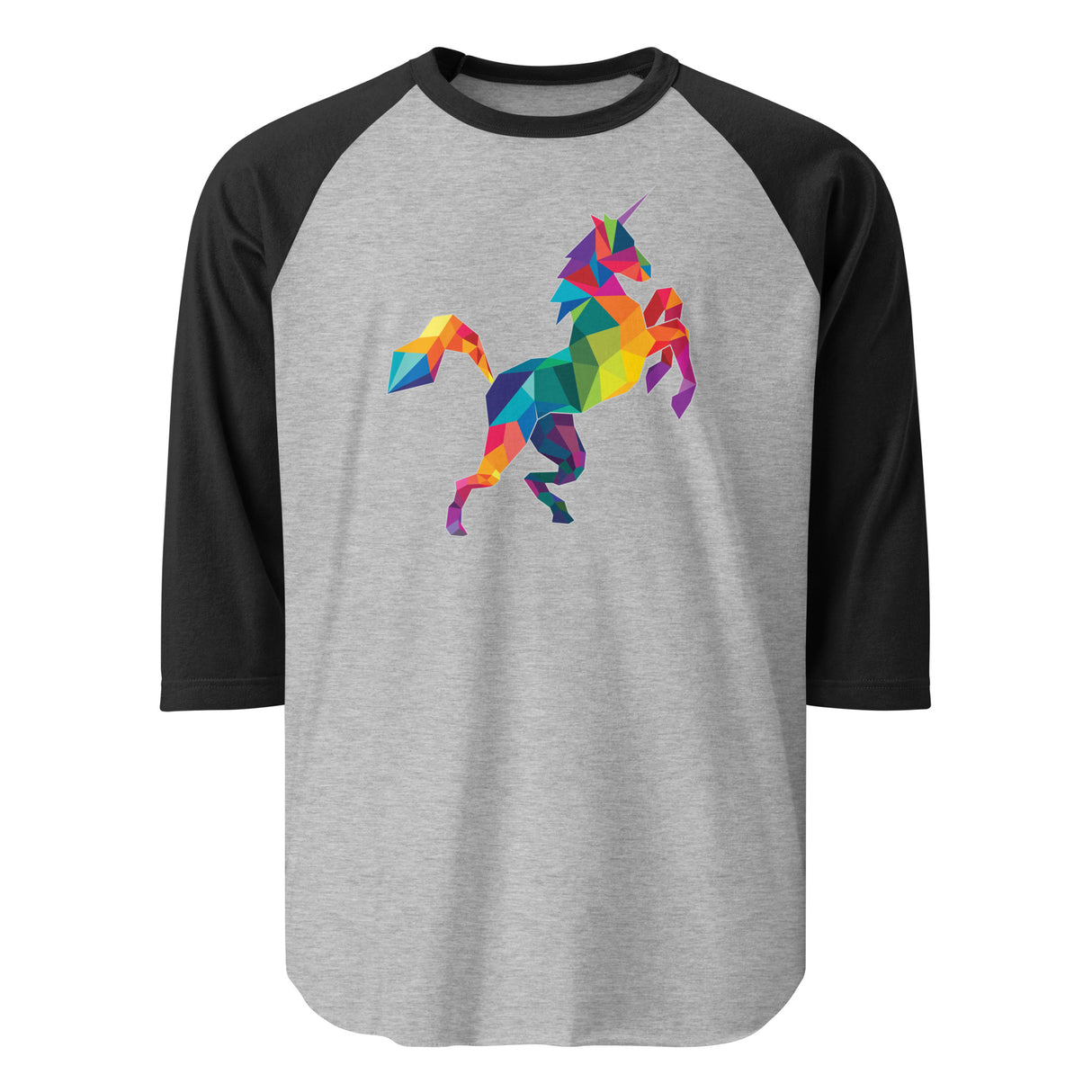 Polygon Unicorn (Raglan)-Raglan-Swish Embassy