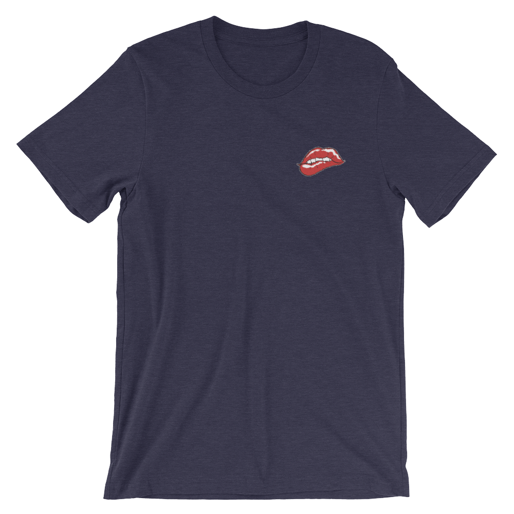 Pop Lust (Embroidered T-Shirt)-Embroidered T-Shirts-Swish Embassy