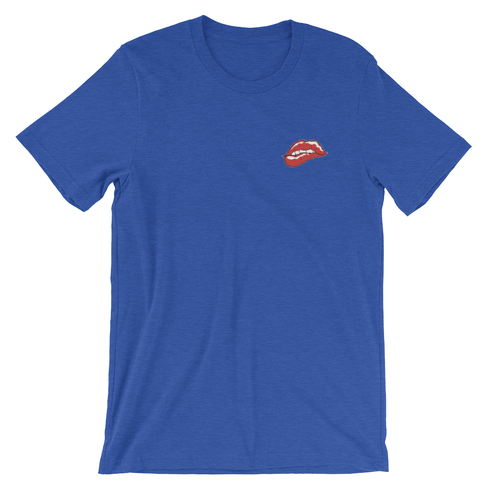 Pop Lust (Embroidered T-Shirt)-Embroidered T-Shirts-Swish Embassy