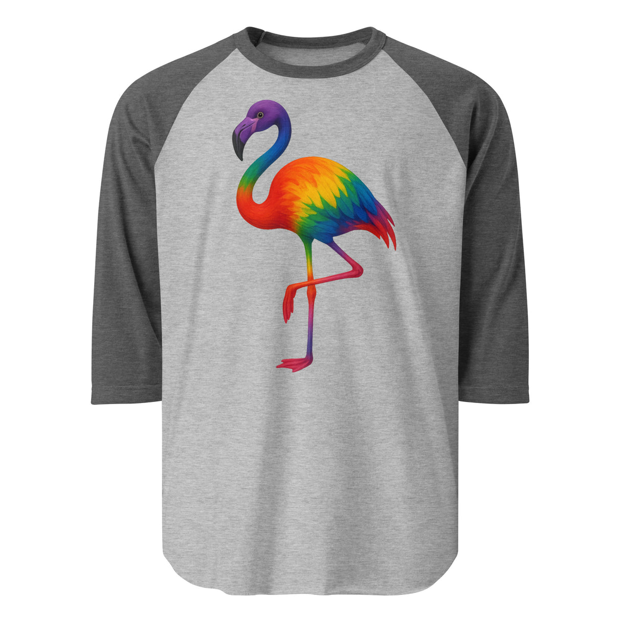 Pride Flamingo (Raglan)-Raglan-Swish Embassy