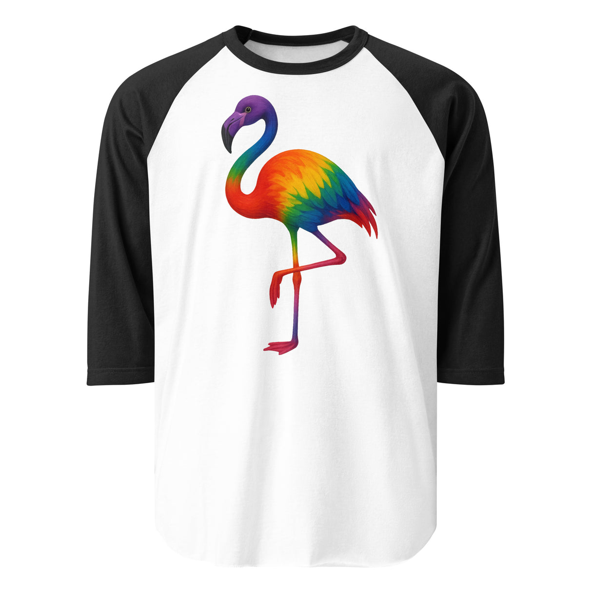 Pride Flamingo (Raglan)-Raglan-Swish Embassy