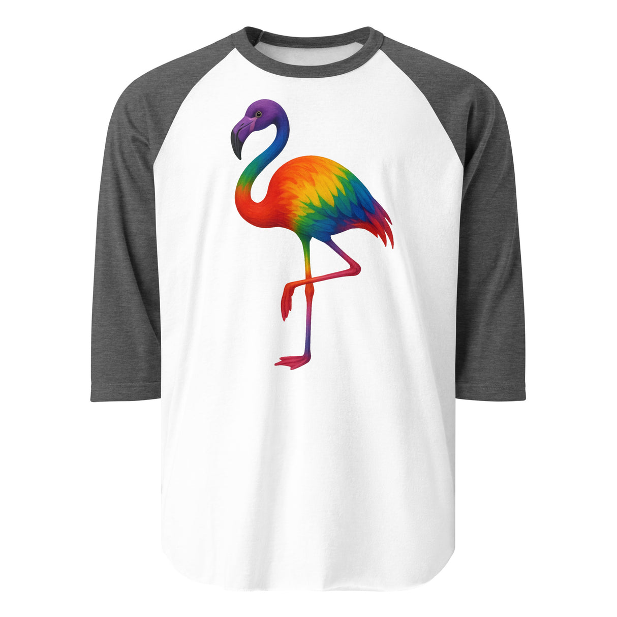 Pride Flamingo (Raglan)-Raglan-Swish Embassy