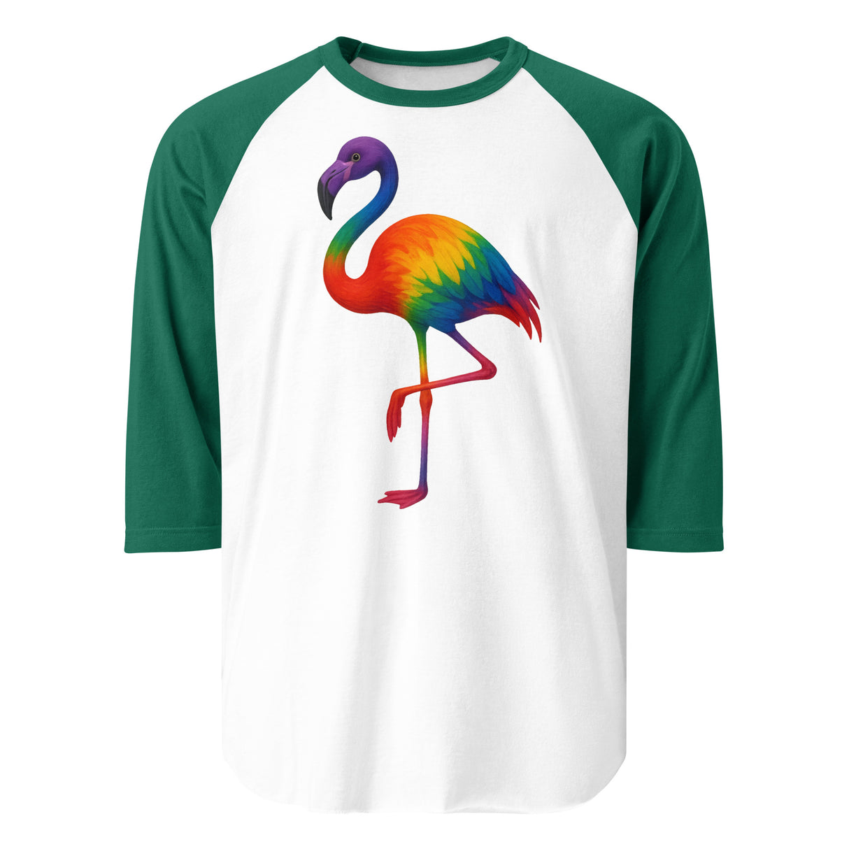 Pride Flamingo (Raglan)-Raglan-Swish Embassy