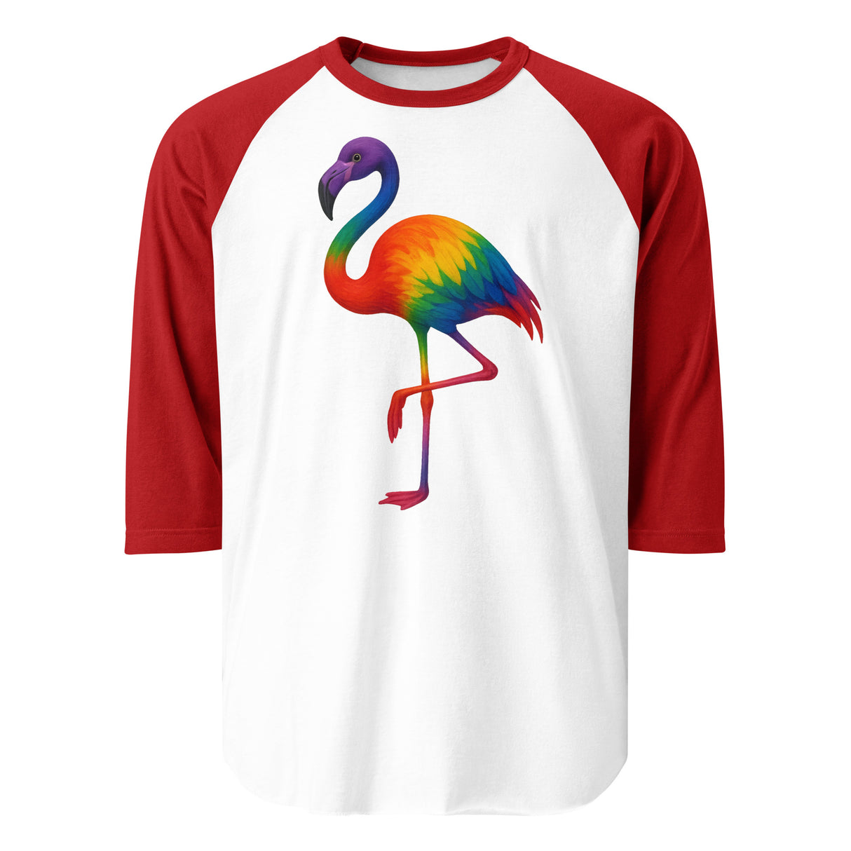 Pride Flamingo (Raglan)-Raglan-Swish Embassy