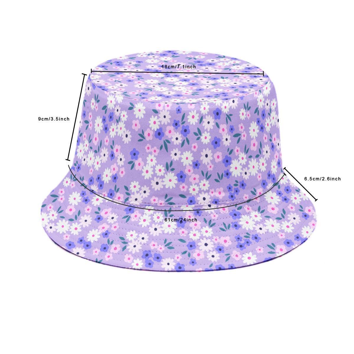 Purple Glory (Allover Bucket Hat)-Allover Bucket Hat-Swish Embassy