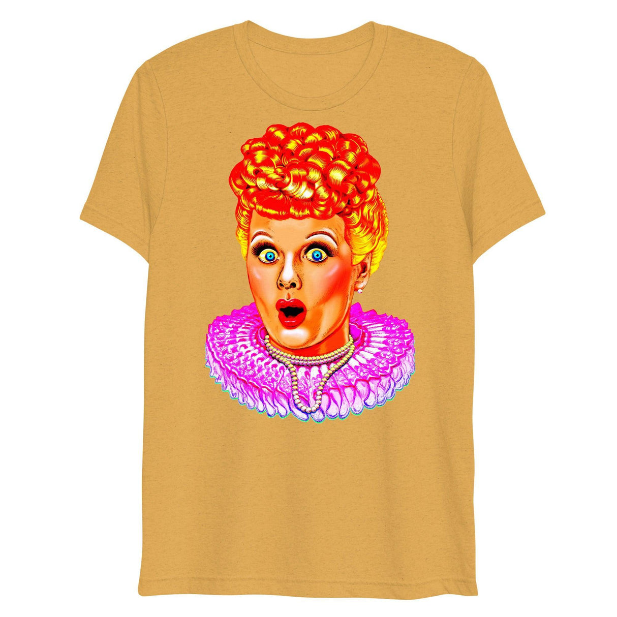 Red Hair Don’t Care (Triblend)-Triblend T-Shirt-Swish Embassy